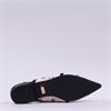 Una Healy Watermelon Pointed Mary Jane - Black White